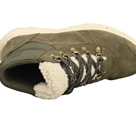 SOREL Explorer Next Carnival Waterproof Stone Green Hiking Boots Women’s US 8.5 - Picture 9 of 9